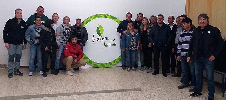 productores de la huerta de LLeida