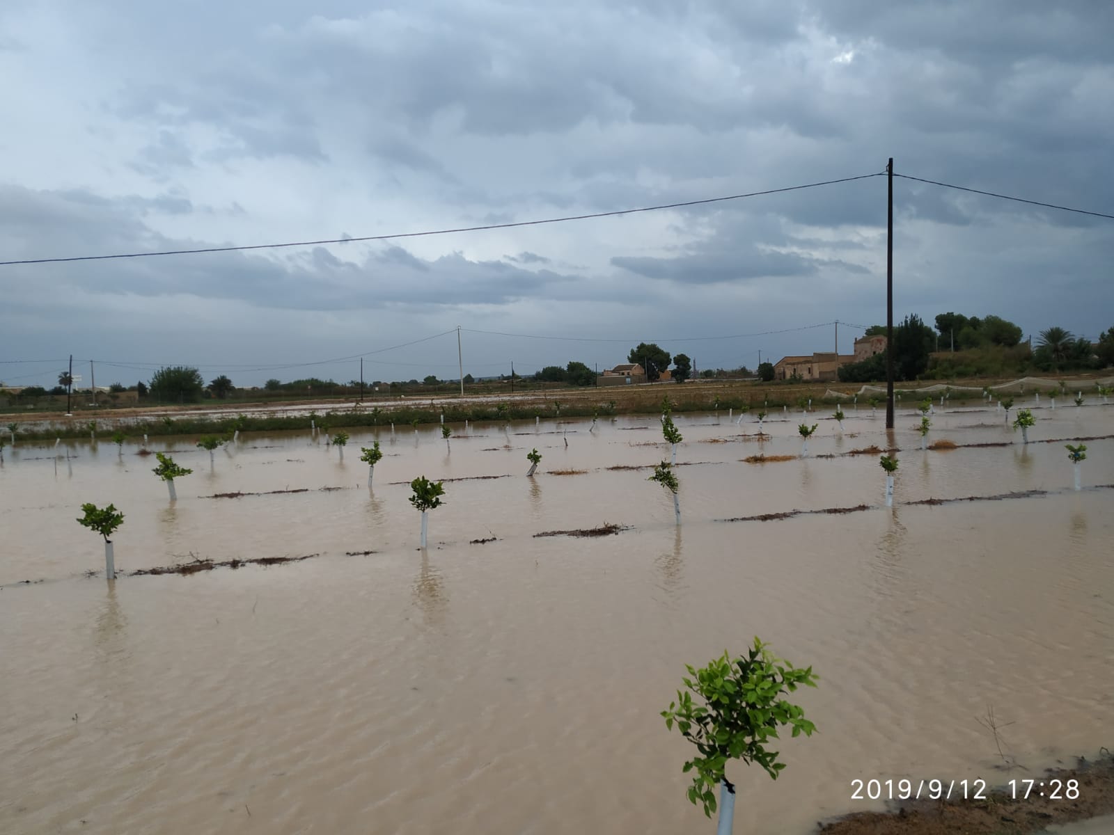 Dolores lluvia dana temporal