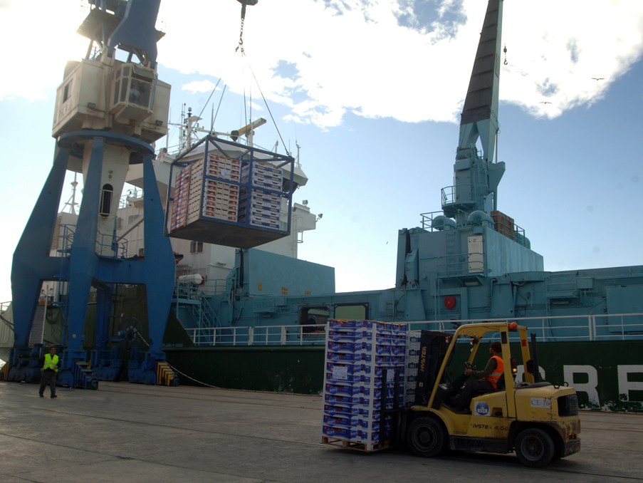 puerto exportación cítricos aranceles
