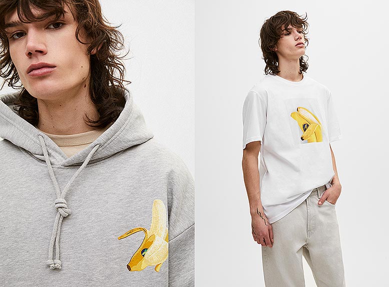 Plátano de Canarias, presente en una nueva colección cápsula de Pull&Bear