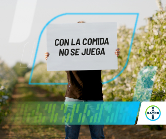 Con la comida no se juega Bayer